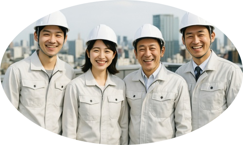自社施工だから安心